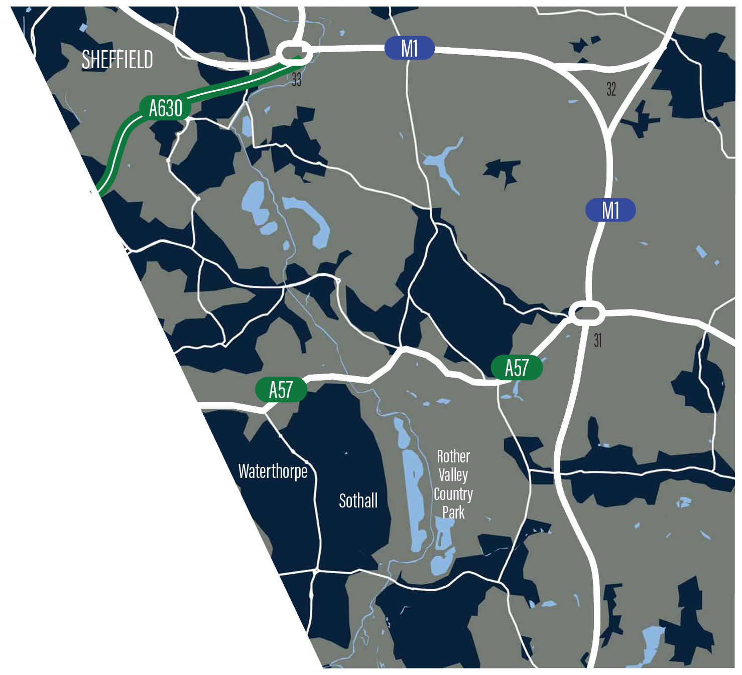 Regional location map
